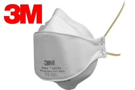 Respiratore 3M™ Aura™ serie 9300+